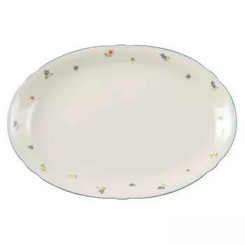 Мари-Луиза тарелка для россыпных цветов овальная 35 см Seltmann Weiden, красочный