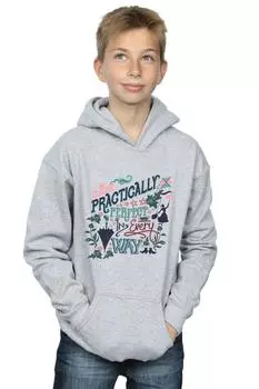 Мэри Поппинс Практически Толстовка Disney, серый