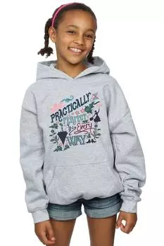 Мэри Поппинс Практически Толстовка Disney, серый