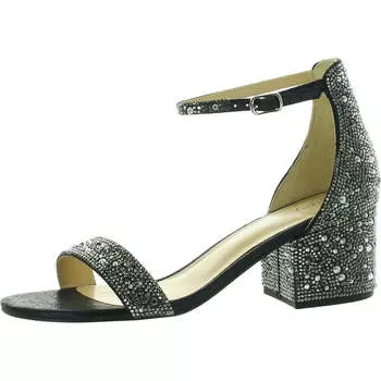 Mari женские туфли на каблуках до щиколотки Betsey Johnson, черный