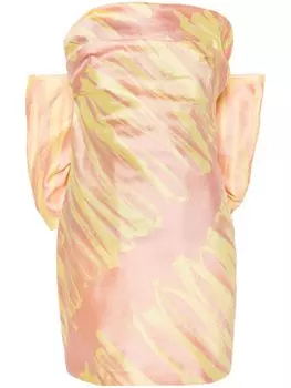 Maria Lucia Hohan мини-платье Элиз, желтый