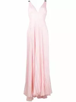 Maria Lucia Hohan платье без рукавов с V-образным вырезом, розовый