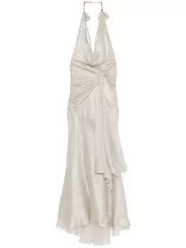 Maria Lucia Hohan вечернее платье Ilaria, серый