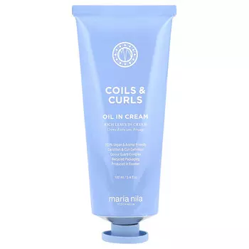 Maria Nila, Coils & Curls, масло в креме, 100 мл (3,4 жидк. унц.)