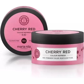 Maria Nila Color Refresh Маска-краска для волос Cherry Red 100мл