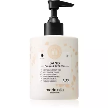 Maria Nila Color Refresh Sand нежная питательная маска без стойких красящих пигментов, держится 4 - 10 стирок 8.32 300 мл