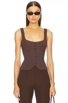 Марианна эвонн топ L'Academie, коричневый
