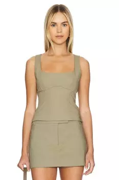 Марианна тьерри топ L'Academie, зеленый