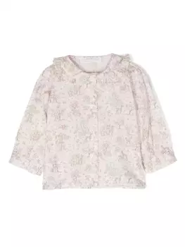 Mariella Ferrari блузка с узором, розовый