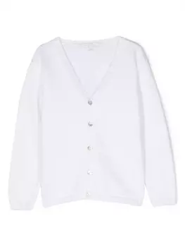 Mariella Ferrari кардиган из ткани пике, белый