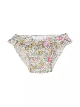 Mariella Ferrari плавки бикини с цветочным принтом, розовый