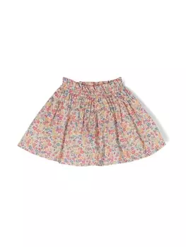 Mariella Ferrari пышная юбка с цветочным принтом, розовый