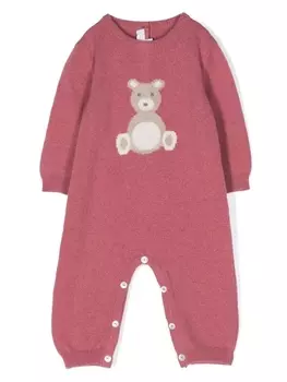 Mariella Ferrari ромпер из шерсти мериноса, розовый