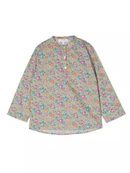 Mariella Ferrari туника с цветочным принтом, желтый