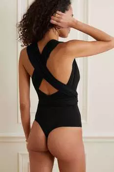 MARIKA VERA боди-трансформер Alice из эластичного бамбука, черный