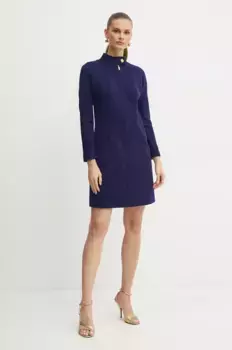 МАРИЛИНА шерстяное платье Luisa Spagnoli, синий