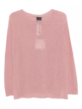 Marina Rinaldi Teatino свитер в рубчик, розовый