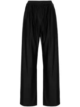 Marine Serre брюки из джерси, черный