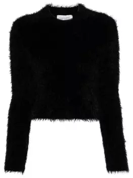 Marine Serre дикий свитер, черный