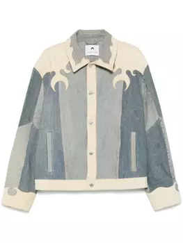 Marine Serre джинсовая куртка, синий