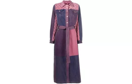 Marine Serre Джинсовая куртка женская красная