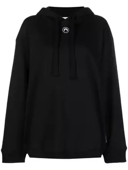 Marine Serre худи Regenerated Tote Bag, черный