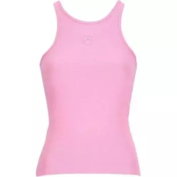 Marine Serre Майка женская розовая