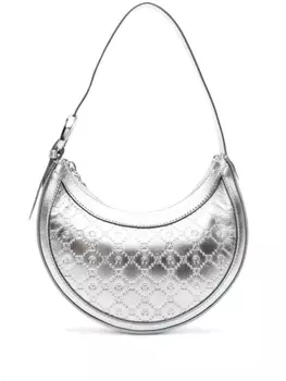 Marine Serre мини-сумка на плечо Eclips, серебристый