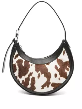 Marine Serre мини-сумка на плечо Eclips, черный