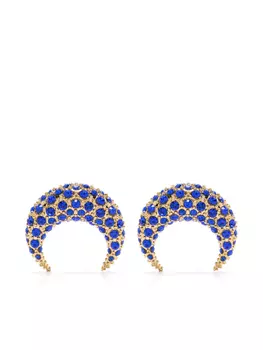 Marine Serre серьга Moon, золотой