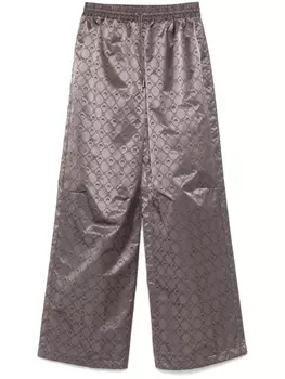 Marine Serre жаккардовые спортивные брюки, серый