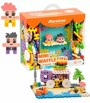 Marioinex Klocki Mini Waffles City Food Truck 148 El