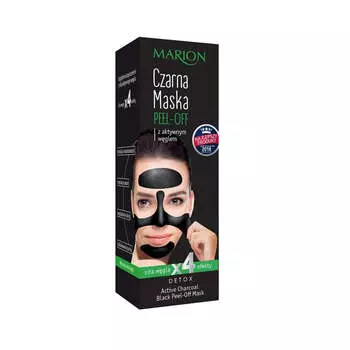 Marion Детокс черная маска-пленка с активированным углем 25г