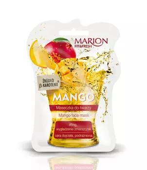 Marion Fit&Fresh Face Mask маска для лица лифтинг и разглаживание морщин Манго 7,5мл