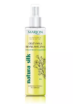 Marion Natura Silk двухфазный кондиционер мгновенного действия для светлых и обесцвеченных волос 150мл