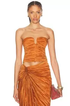 Мария Топ Cult Gaia, цвет Bourbon