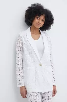 МАРИСА Хлопковый пиджак Pepe Jeans, бежевый