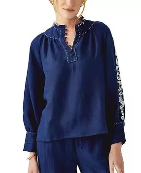 Марисоль Топ Cartolina, синий