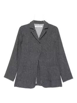 MARK KENLY DOMINO TAN Блейзер Robin на пуговицах, синий