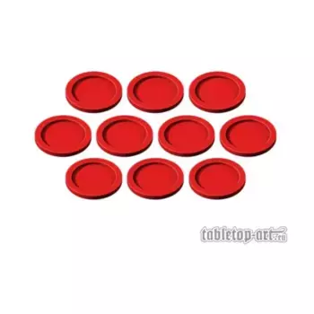 Маркер навыков и отряда 25 мм — красный, Bits & Accessories - Markers & Templates