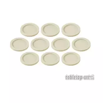 Маркер навыков и отряда, 25 мм, ванильный белый, Bits & Accessories - Markers & Templates