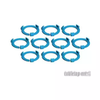 Маркер отряда 32 мм — лазурно-синий, Bits & Accessories - Markers & Templates