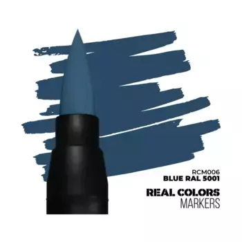Маркер RC синего цвета RAL 5001, Real Color Markers