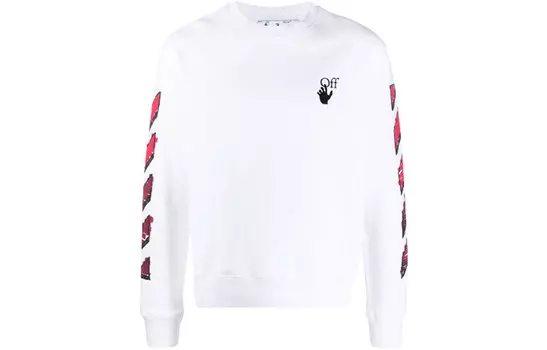 Маркер Стрелки Круглый вырез Off-White, белый