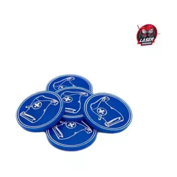 Маркеры целей — пергамент, Laser Warriors - Markers & Tokens