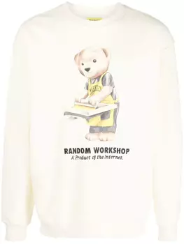 MARKET джемпер с графичным принтом, нейтральный