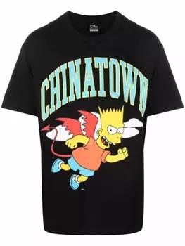 MARKET футболка Chinatown из коллаборации с The Simpsons, черный