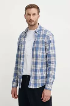 MARKLE рубашка из хлопка Pepe Jeans, синий