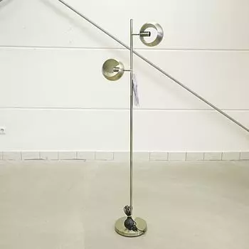 Marksljd Edgar высота 145 латунь 2-световая круглая, серебро