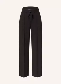 Марлен брюки ава с драгоценными камнями Cambio, черный